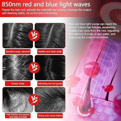3-in-1 Therapy Scalp Massager Comb